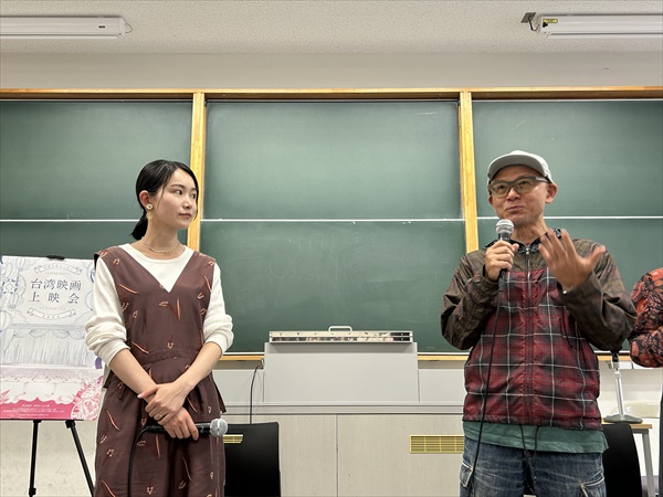 チェン・ホンイー監督と小川紗良さん