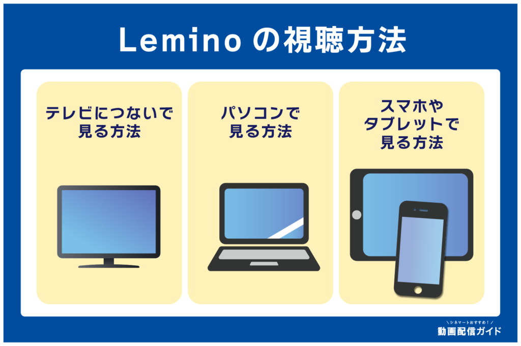 Lemino視聴方法